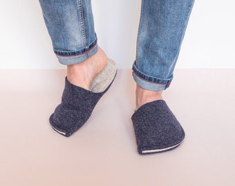 Felt House Slippers: Cozy Wool Slippers with Arch Support