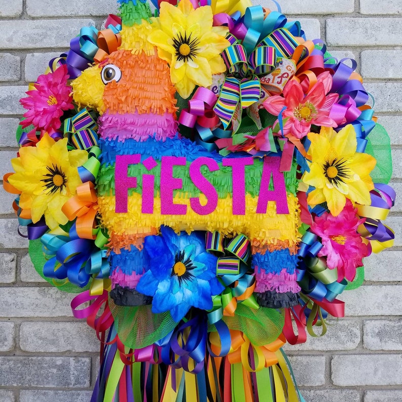 Viva La Fiesta Wreath San Antonio Inspired Fiesta Wreath Best image 0