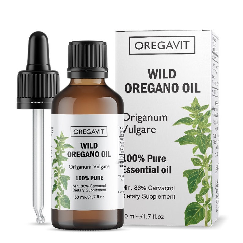 Wild Oil of Oregano 100 Pure Mediterranean Origin Certified Etsy