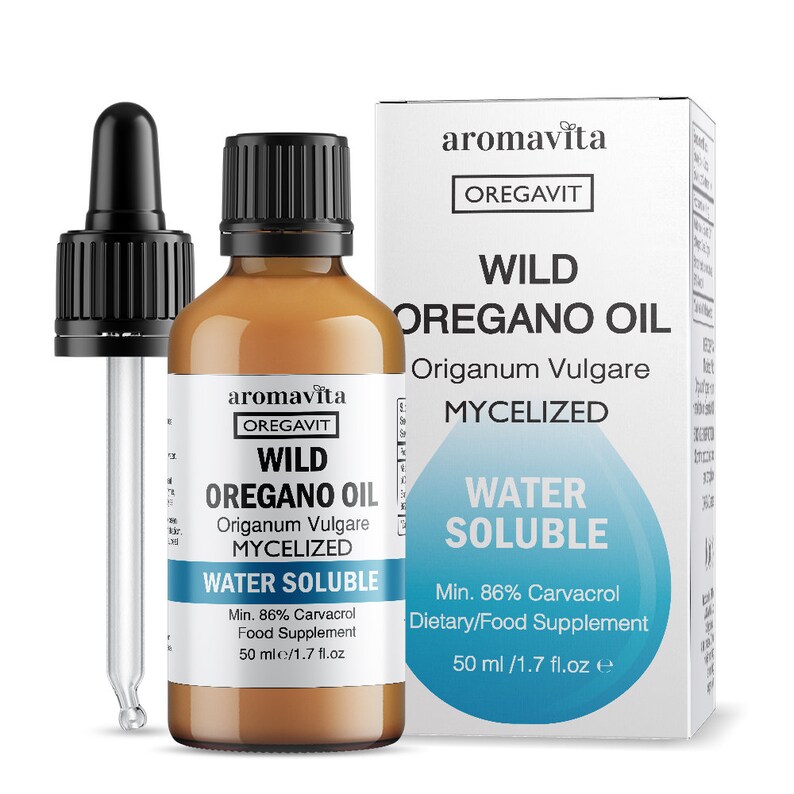 Mycelized Wild Oil of Oregano oil Mouthwash 50ML/1,7OZ Good breath Healthy gum Immune boosting image 1