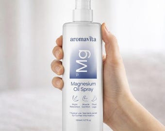 Cloruro di magnesio Zechstein ultra puro – Spray topico per comfort e relax 8,5 fl oz (250 ml)