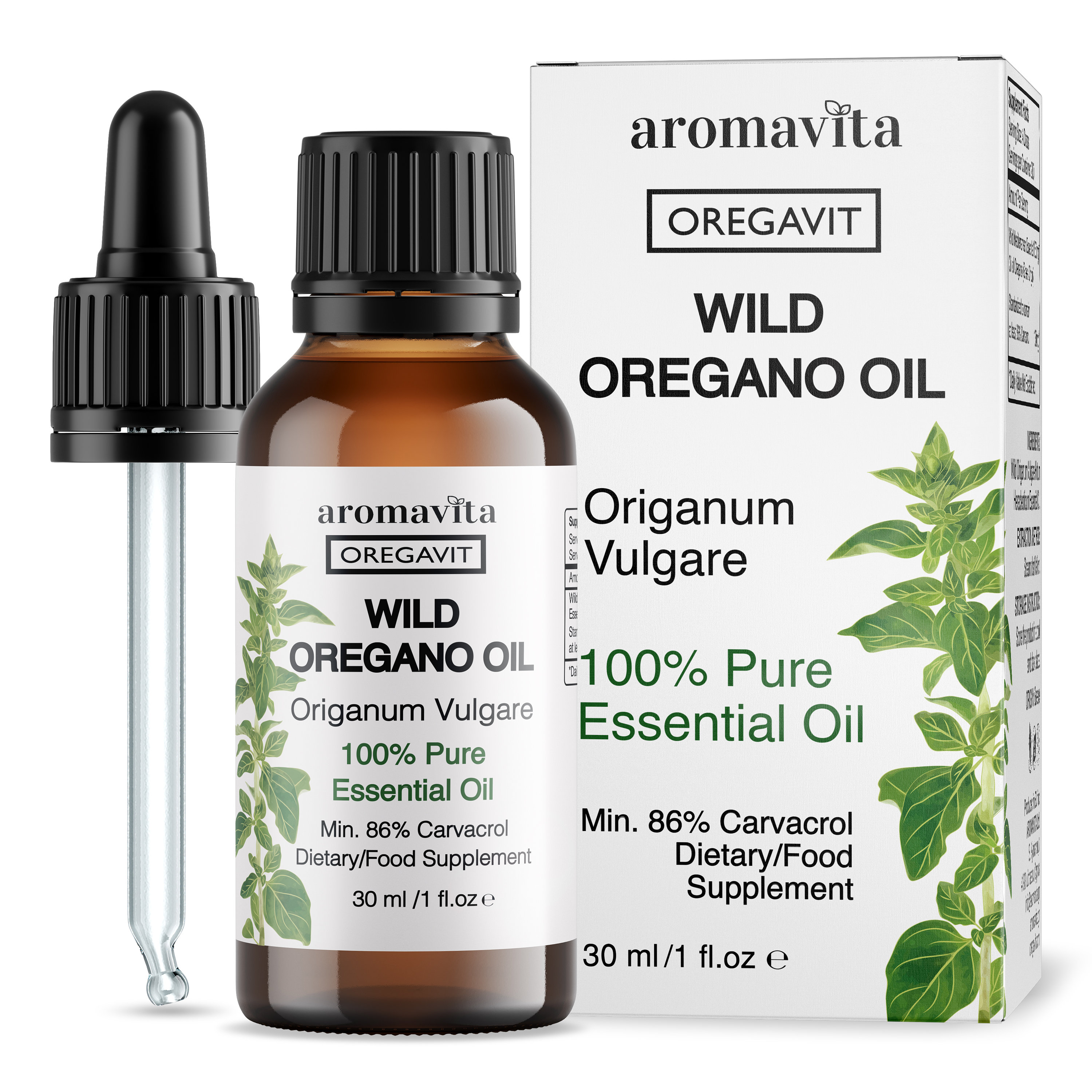 Oregano Essential Oil Organic 5ml, 10 Ml or 15 Ml 