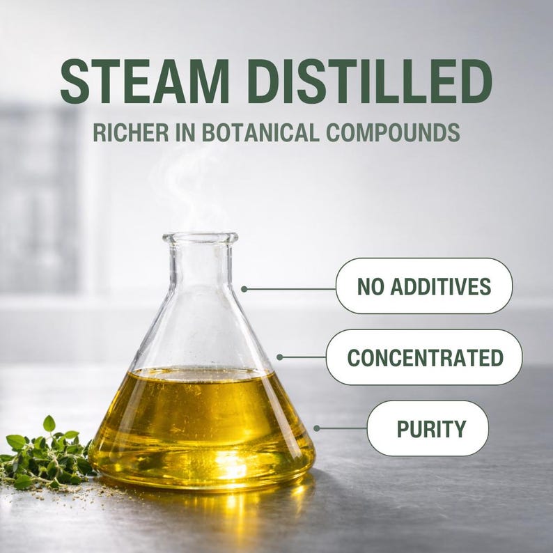 Wild Greek Organic Oregano Oil: 86-90% Carvacrol IMUNshield-Seasonal support (30ml) image 5