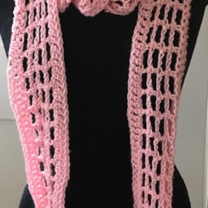 Crochet scarf Pattern,Skinny Scarf pattern PDF, crochet skinny scarf pattern, skinny scarf PDF, summer scarf pattern, easy crochet Scarf image 5