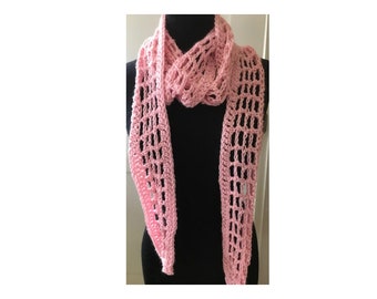 Crochet scarf Pattern,Skinny Scarf pattern PDF, crochet skinny scarf pattern, skinny scarf PDF, summer scarf pattern, easy crochet Scarf