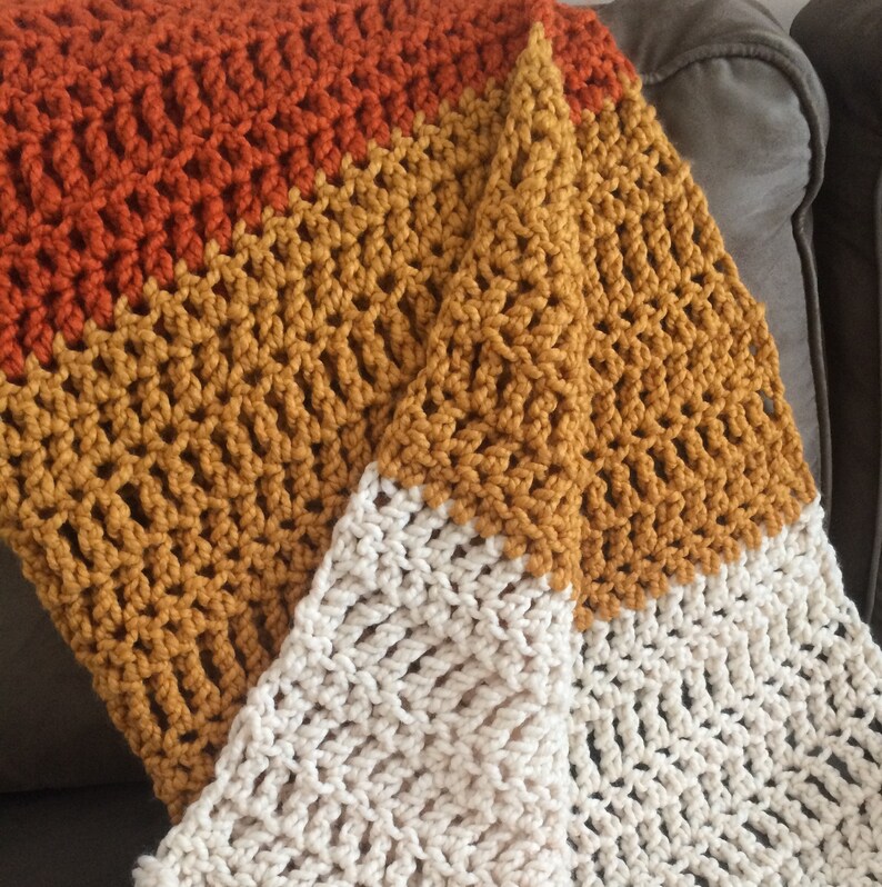 Blanket Crochet Pattern Lap Blanket PDF Pattern Crochet Etsy