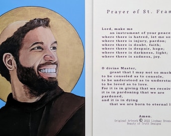 St. Francis PRAYER CARD