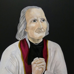 St. John Vianney print