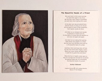 St. John Vianney Prayer Card