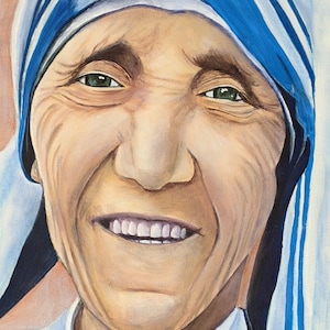 Impresión de la Madre Teresa