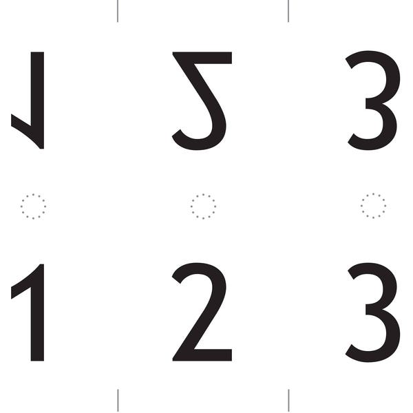 Reverse Numbers - Etsy