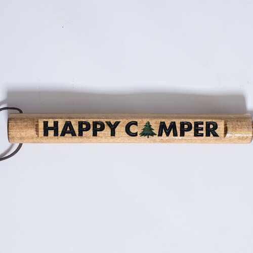Happy Camper Outdoor Fire Pit Poker Etsy