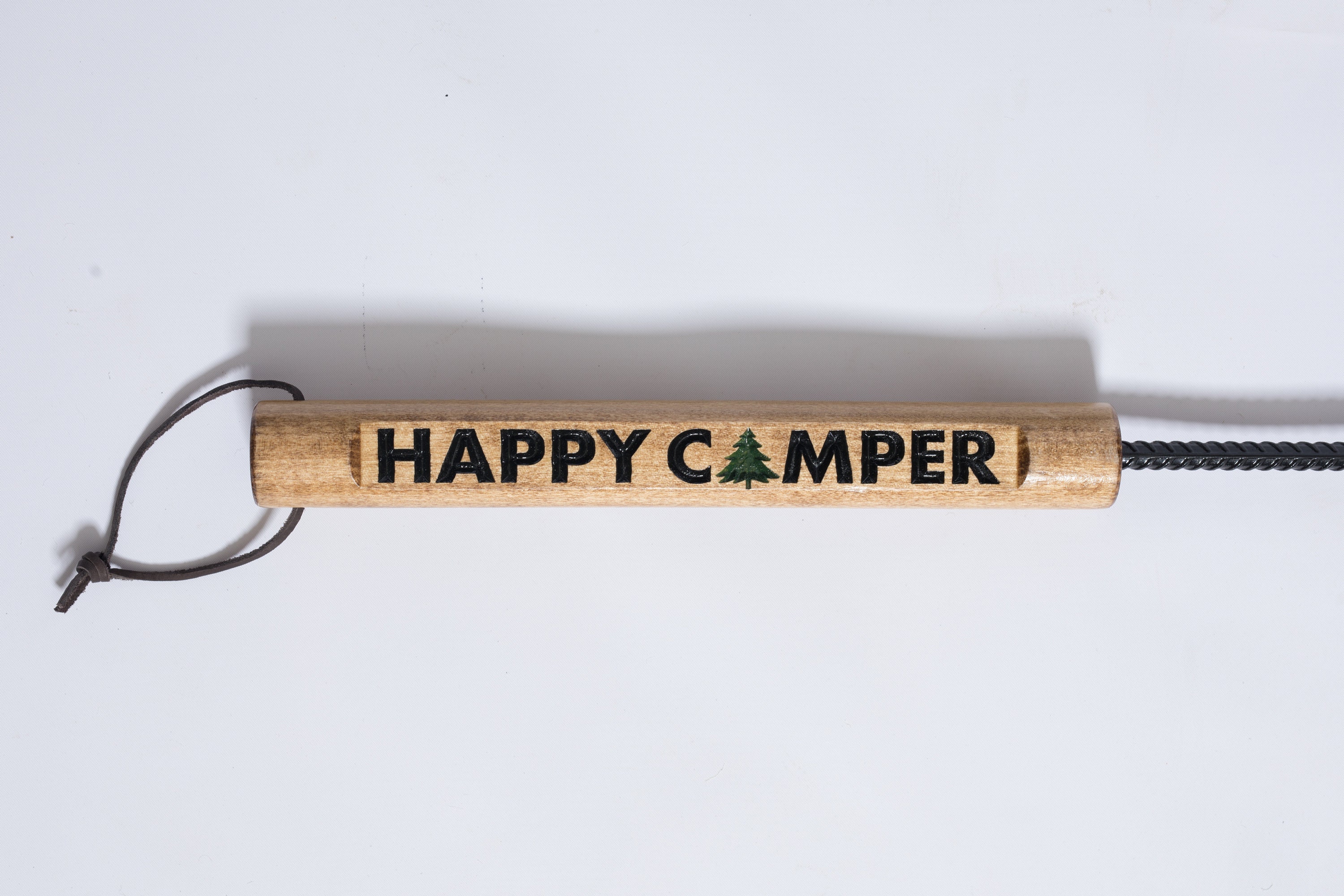 Happy Camper Outdoor Fire Pit Poker Etsy