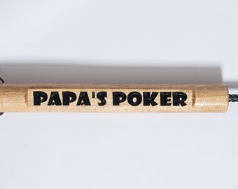 PaPa's Poker Outdoor Fire Pit Poker
