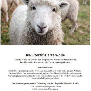 Wärmender Cacheur aus 100% Bio Wolle in in 12 Farben erhältlich und 3Größen S,M,L Bild 6