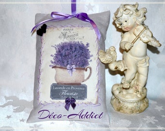 Hanging on the theme of lavender - decorative pillow