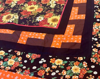 Sonnenblume Quilt/Einweihungsparty/Geburtstag/Muttertag/Jubiläum/Hochzeit/Bunte Quilt/Ostern