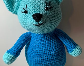 Cat/Crocheted Cat/Amigurumi at/Stuffed Cat/Handmade Cat/New Baby/Baby Shower/Birthday Gift/Cat Lovers Gift/Easter/Stuffed Cat/Amigurumi Cat