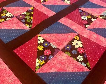 Floral Quilt/Birthday/Easter/Anniversary/Wedding/Bridal/Mother's Day/Housewarming/Unique Gift/Shower/