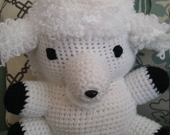 Sheep/Amigurumi Sheep/Stuffed Sheep/Baby Sheep/Fluffy Sheep/Adorable Sheep/Cuddly Sheep