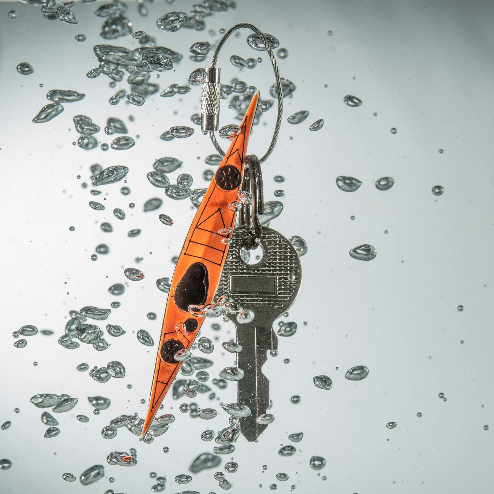 Sea Kayak Keychain Key Ring KEYAK Etsy