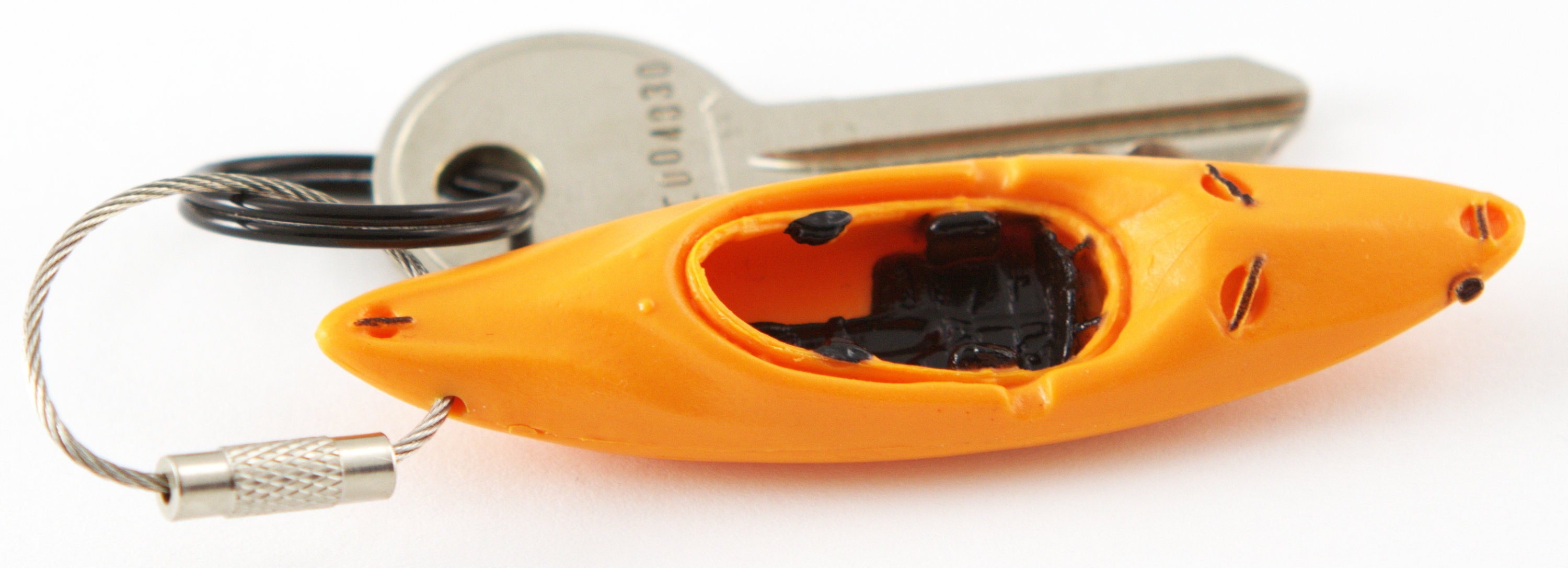 White Water Recreational Kayak Key Chain KEYAK Etsy