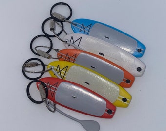 SUP Stand Up Paddle Board Surf Keychain Keyring