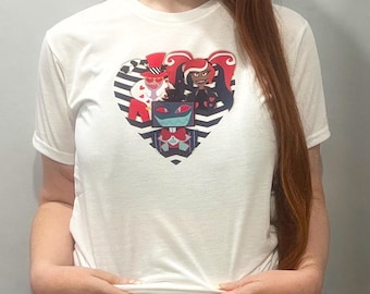 The Vees Hazbin Hotel Heart Shirt