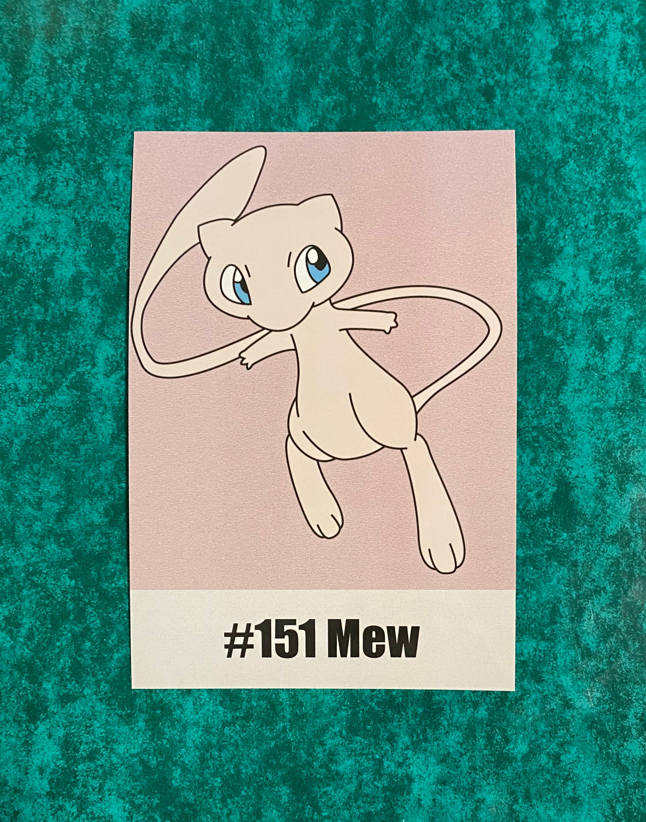 COMO DESENHAR O POKÉMON MEW FACILMENTE 