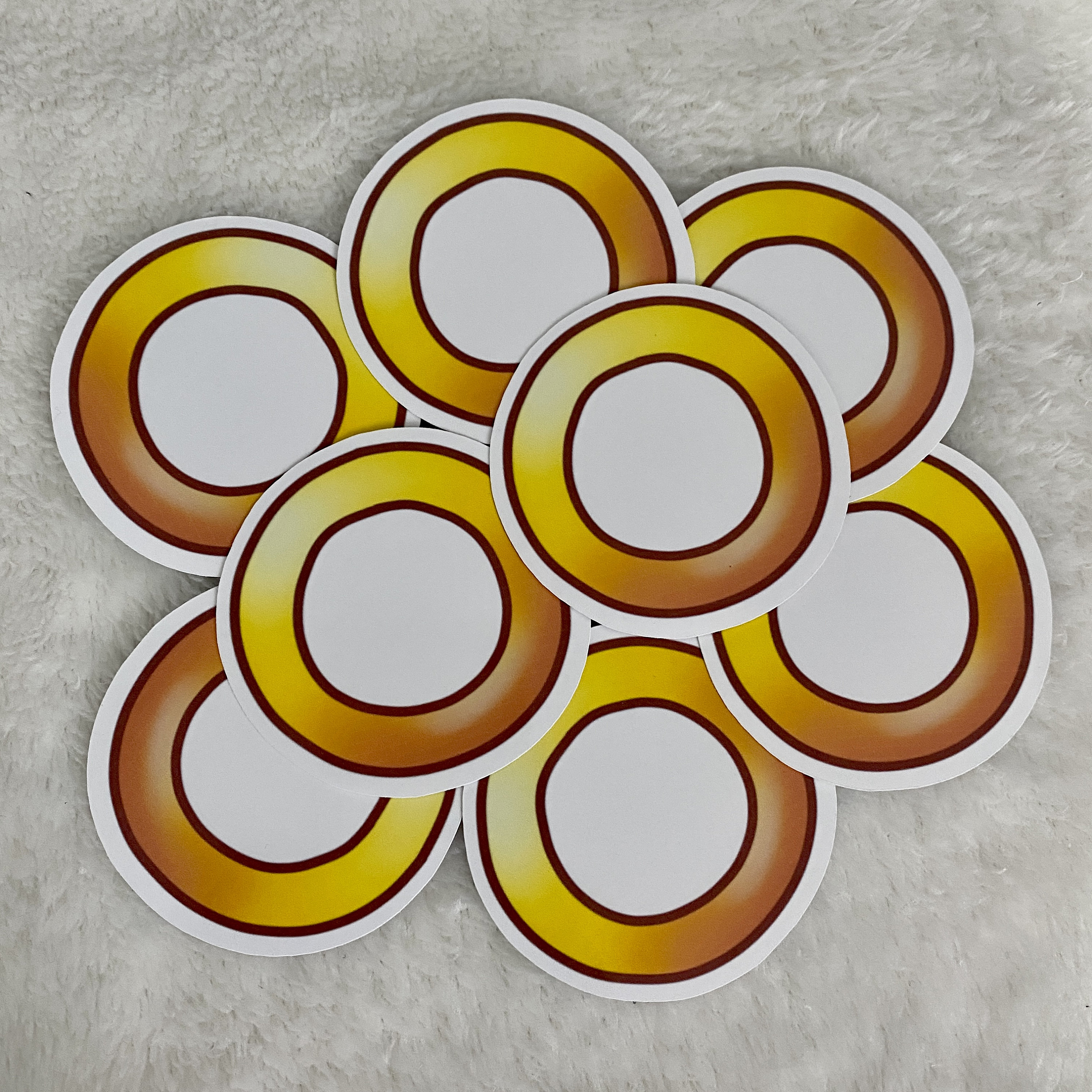 Sonic Ring Stickers Etsy