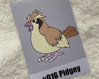 Pidgey Print Etsy Ireland