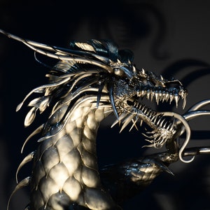 Dragon metal art. Check how to get a big discount - 50% - read description Promotion Sale Handmade!