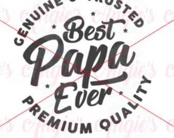 Download Best Papa Design Svg Etsy