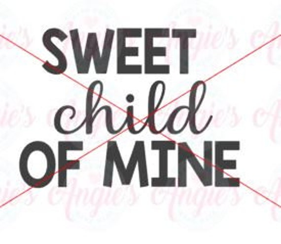 Free Free Sweet Child O Mine Svg 585 SVG PNG EPS DXF File