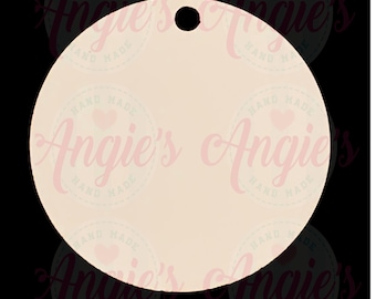 Round Blank Ornament/ Sublimation Blanks/ MDF Hardboard/ Sublimation Ornaments