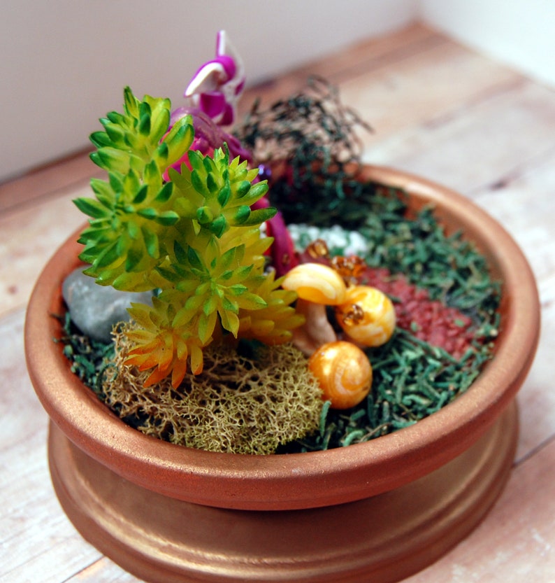 Terra Cotta Fairy Mini Garden