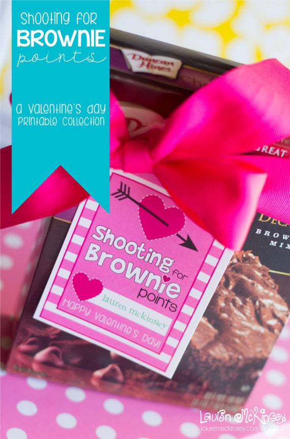 Items similar to Shooting for Brownie Points for Girls Hanging Gift