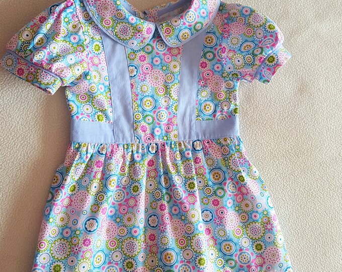 Pretty baby girl dress 18/24 months New, handmade,