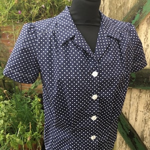 40er Jahre Bluse / 40er Jahre Bluse / 40er Jahre Bluse / 40er Jahre Bluse / 40er Jahre Bluse