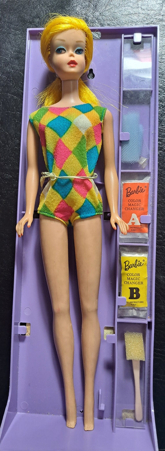 Vintage color magic barbie deals