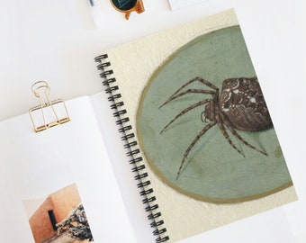 Spiral Notebook - Ruled Line, Vintage Insect Art Cover