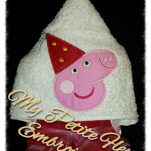 5 x 7 Party Pig Design