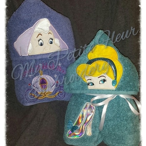 5x7 Midnight Princess and Guardian Fairy with Slipper and Carriage Add Ons