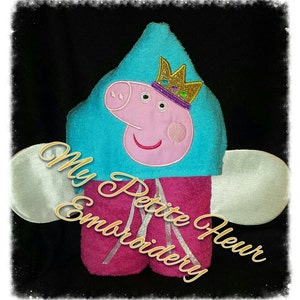 5 x 7 Fairy Pig Design