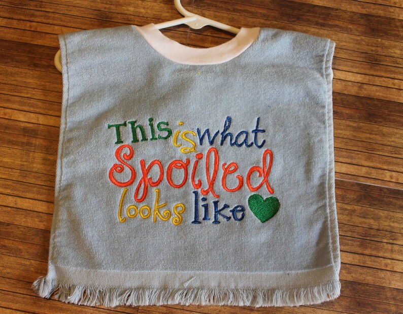 Embroidered Baby Bib Baby Bib Pullover bib Baby shower Etsy