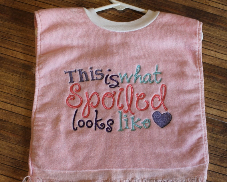 Embroidered Baby Bib Baby Bib Pullover bib Baby shower Etsy