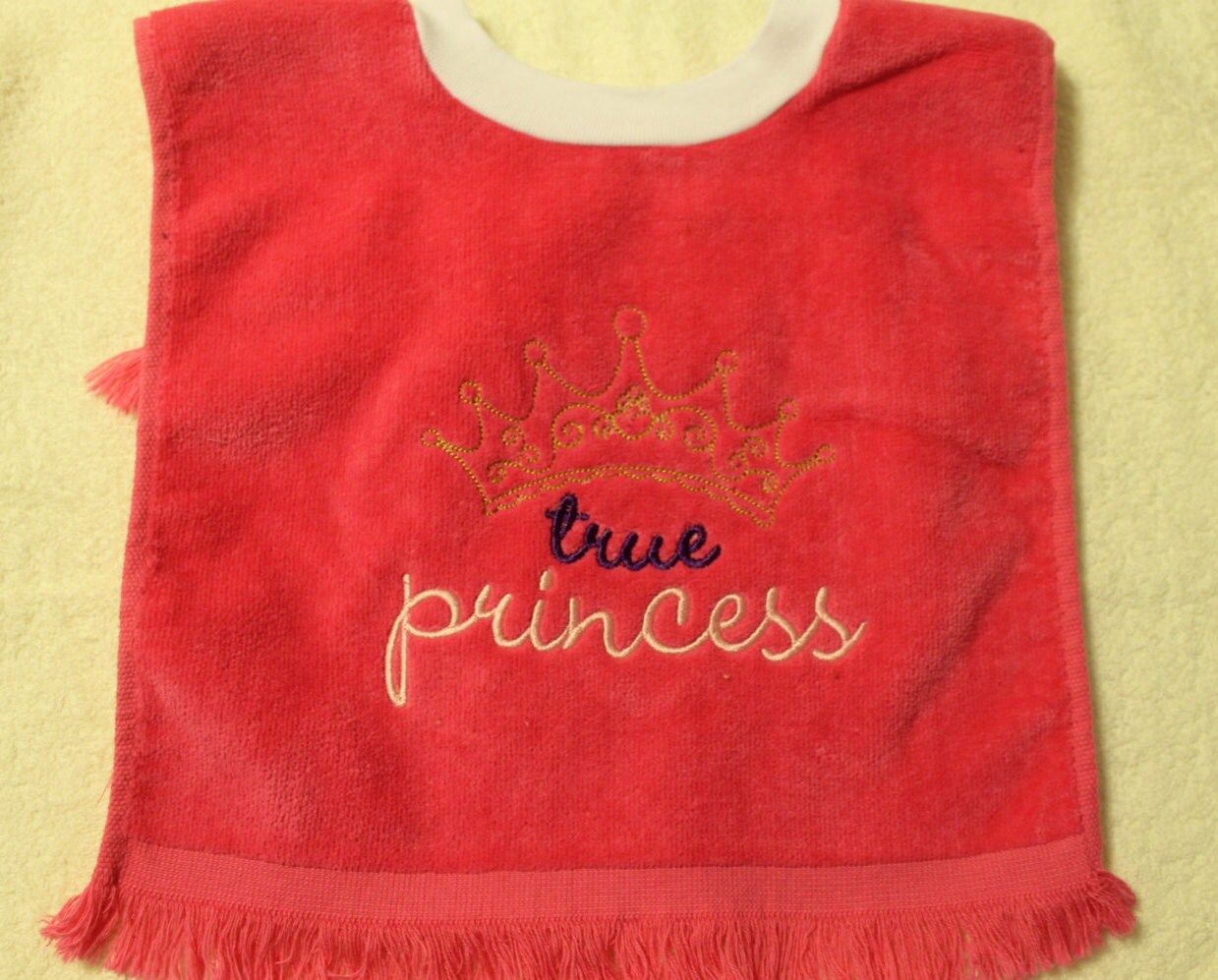 Embroidered Baby bib Baby bib Baby girl Pullover bib Etsy