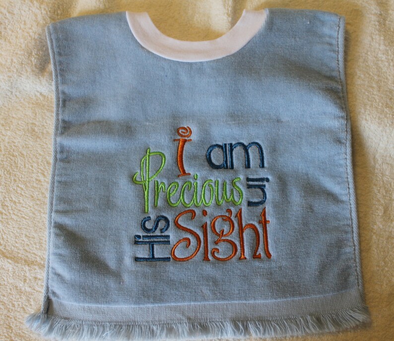 Embroidered Baby Bib Baby Bib Baby boy Baby shower Baby Etsy
