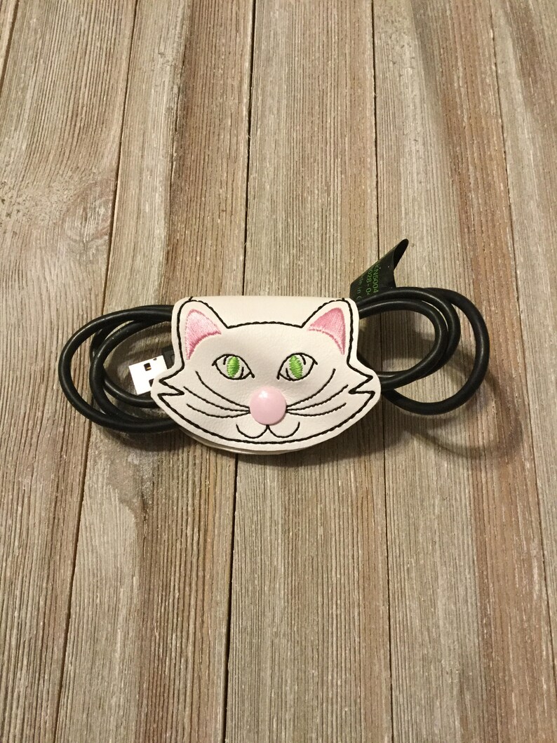 Cord Keeper Cat Cord Keeper Dog Cord Keeper Embroidered Etsy