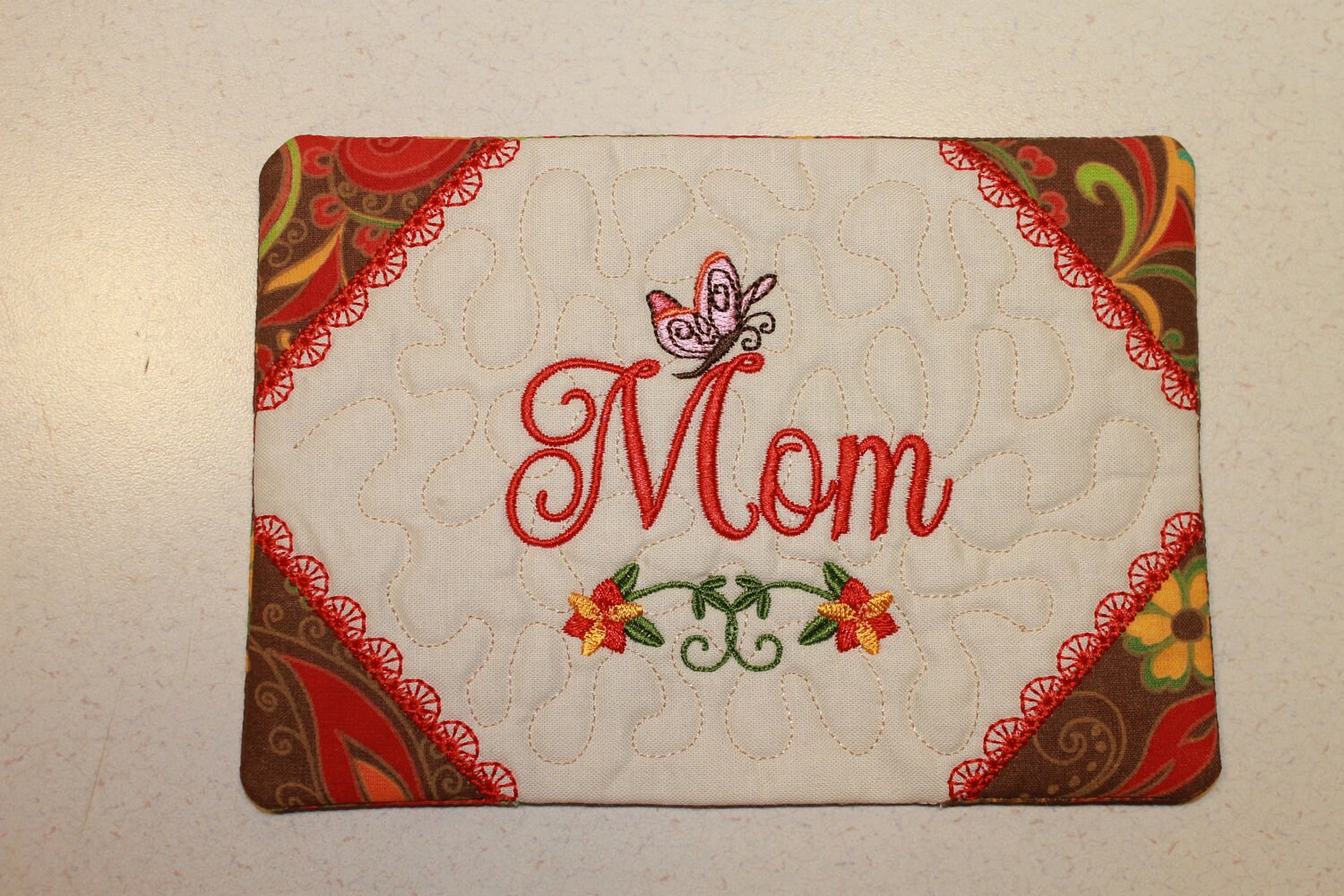 Mug Rug Coaster Mom Mother's Day Coffee Mug Rug Etsy UK